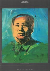 ANDY WARHOL Mao 39″ x 26.75″ Poster 1990 Pop Art