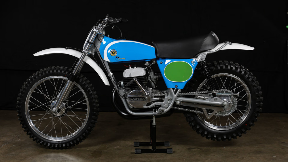 1974 Bultaco Pursang 250 Pomeroy Replica Motorcycle POSTER 24 X 36 INCH Sweet!