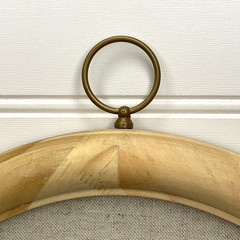 Vertical Oval Mushroom Sketch Framed Wall Art Hearth & Hand 13″ x 17″