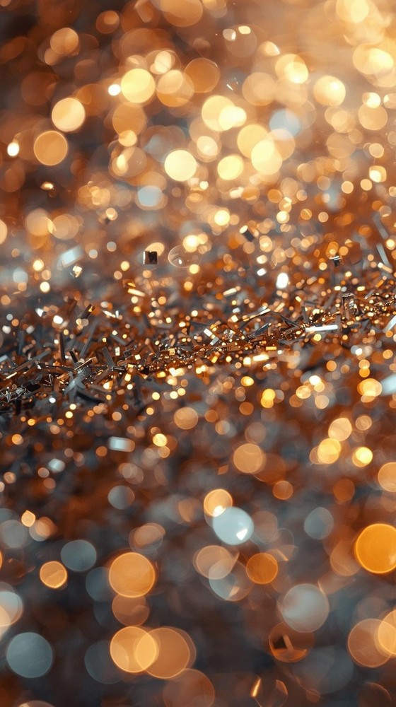 Gold Glitter Sparkle Phone Wallpaper 4K Luxury iPhone Background HD