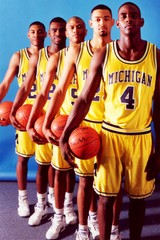 Michigan Fab Five Basketball Team Stars Wall Art Home Decor – POSTER 20×30