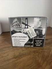 Hexagonal Photo Wall Collage Kit for Wall Aesthetic with Gift Box – 50 B&W Image