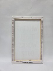Stretched Canvas Wall Decoration Quote Newspaper Motivational Decor 12×18