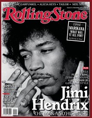 Jimi Hendrix Rolling Stone Cover Poster Print 10 x 15