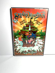 Splash Mountain Attraction Poster FRAMED 12″x18″ Disneyland Frontierland