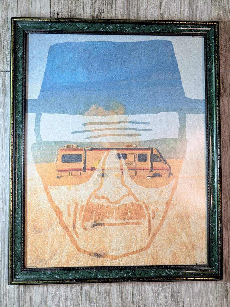 Breaking Bad Walter White Homemade Framed T Shirt Room Decor Heisenberg