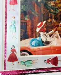 1960 BARBIE image wearing #985 Open Road in Sparkly Barbie Frame Fabulous