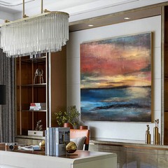 Wall Art Abstract Oil Painting Handmade Modern Paintings On Canvas Home Decor