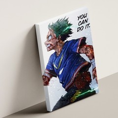 Deku Izuku Midoriya Poster Wall Art My Hero Academia Anime Canvas Print MHA Deco