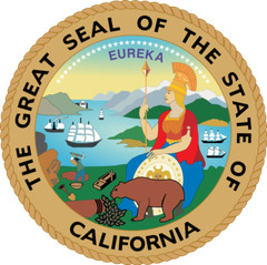 California State Seal USA Sunshine Los Angeles SF POSTER PICTURE PHOTO PRINT