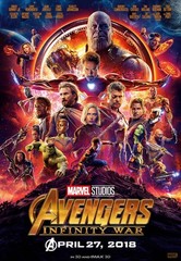 Avengers Infinity War Movie Poster Print 12×18 24×36 Art Home Theater Film