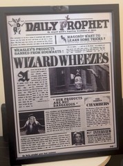 Harry Potter-Daily Prophet3-3D Lenticular Flip Effect- 3 Images Changes,3 In One