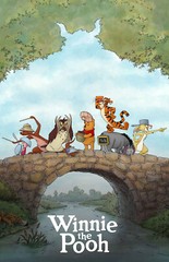 BB4939 Winnie the Pooh Film By Don Hall 2011 Anime Movie Poster 11×17