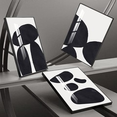 Abstract Wall Art Prints, Framed Wall Art for Living Room, Bedroom, Dining Ro…
