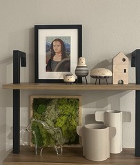 Unique Handmade LEGO Mona Lisa Puzzle Framed Wall Art – Art LEGO Collection 3D