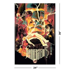Frankenstein – Movie Poster (Universal Monsters – Boris Karloff) (Size 24 x 36″)