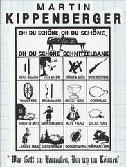 MARTIN KIPPENBERGER What God Reigns, I Can Do 33.25″ x 25.25″ Offset Lithograph