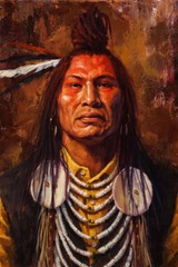 Native American Indian Print Wall Art Home Decor – POSTER 20×30