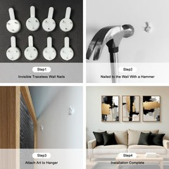 Abstract Black Gold Framed Canvas Wall Art Set,Modern Minimalist Black White …