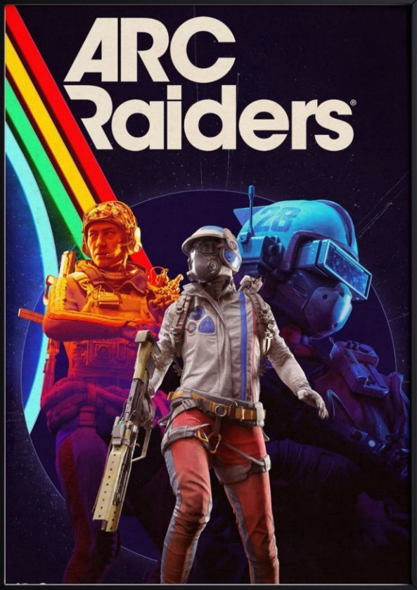 Arc Raiders Gaming Cover Poster | Premium Matte Canvas Print
