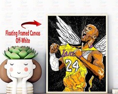 Koby Bryant Mamba Art Print | Mounted Canvas | Framed Canvas |Acrylic