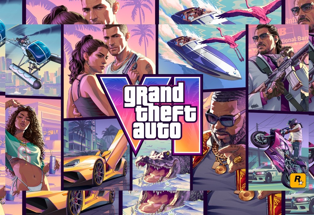 GTA 6 Poster Grand Theft Auto VI 19×13 Wall Art Gaming Decor P5