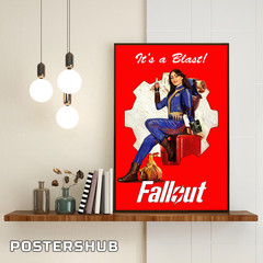 Fallout 4 Nuka Cola Lucy Premium Poster Gaming Fan Gift