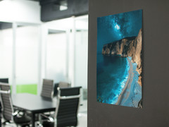 Ocean Vivd 3D View Wall Vinyl Decal Poster Print Removable Adhesive