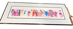 Vintage Atlanta Opera Art «Encore Season» Framed Print 1991 Black Frame Matted