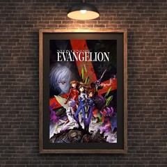 Neon Genesis Evangelion Poster, Eva Unit 01 Anime Wall Art Decor