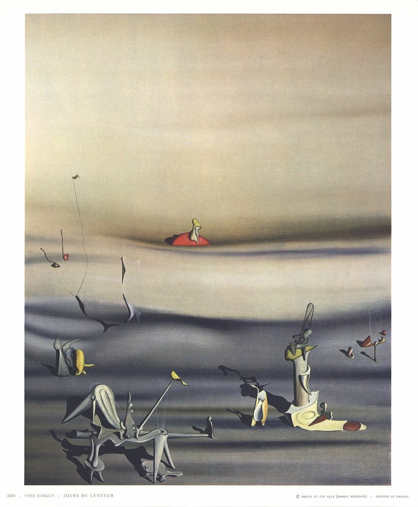 YVES TANGUY Jours de Lenteur, 1974