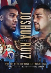 ANTHONY JOSHUA vs. ANDY RUIZ Wembley Stadium 2019 Boxing Fight – poster no frame