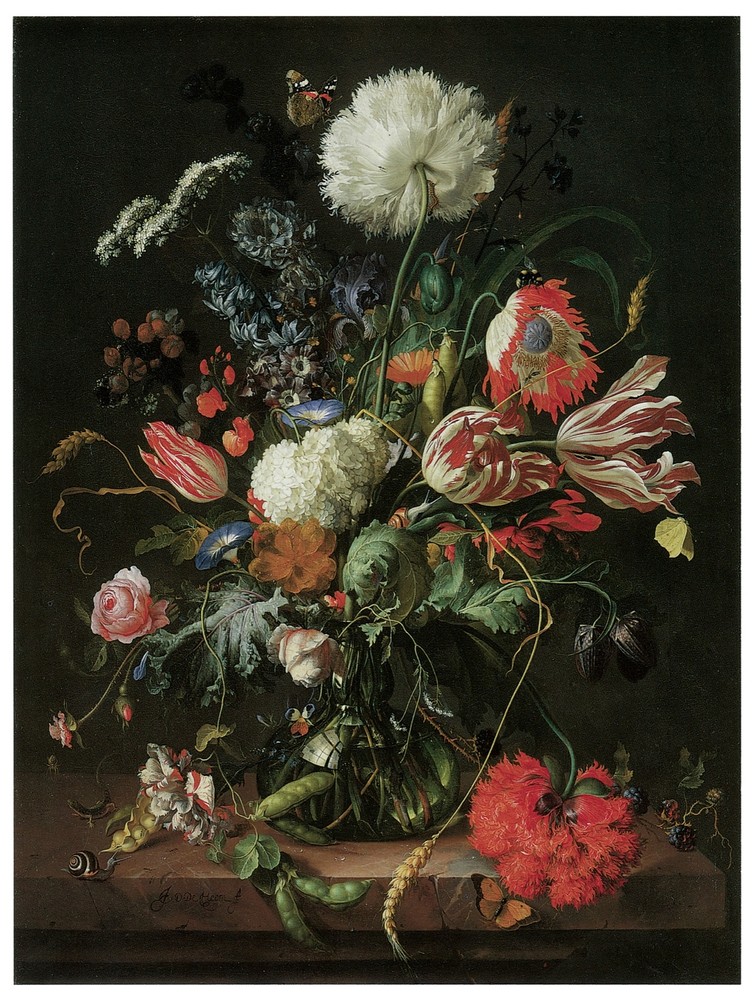 1216 Flower arraignment Floral Art Decor POSTER.Graphics to decorate home office