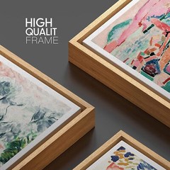 Henri Matisse Colorful Abstract Landscape Wall Art Framed Art Prints Set of 3