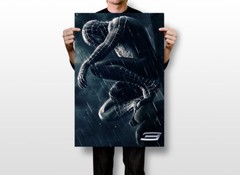 Spiderman 3 Movie – New Dark Rain Art Wall Indoor Room Outdoor – Poster 20×30