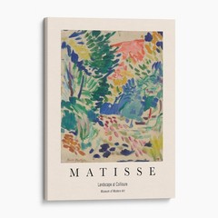 Henri Matisse – Landscape at Collioure Canvas Wall Art Print