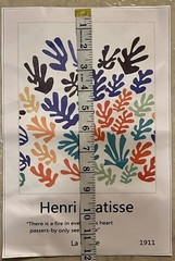 La Gerbe by Henri Matisse 1911 ✅ Canvas Poster Print Wall Art ✅ Quote ✅ 12×18 in