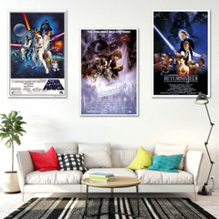 STAR WARS: EPISODE IV, V,& VI – MOVIE POSTER SET (REGULARS 2) (24″ X 36″)
