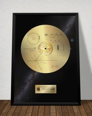 NASA Voyager 1 Golden Record — space poster, science poster
