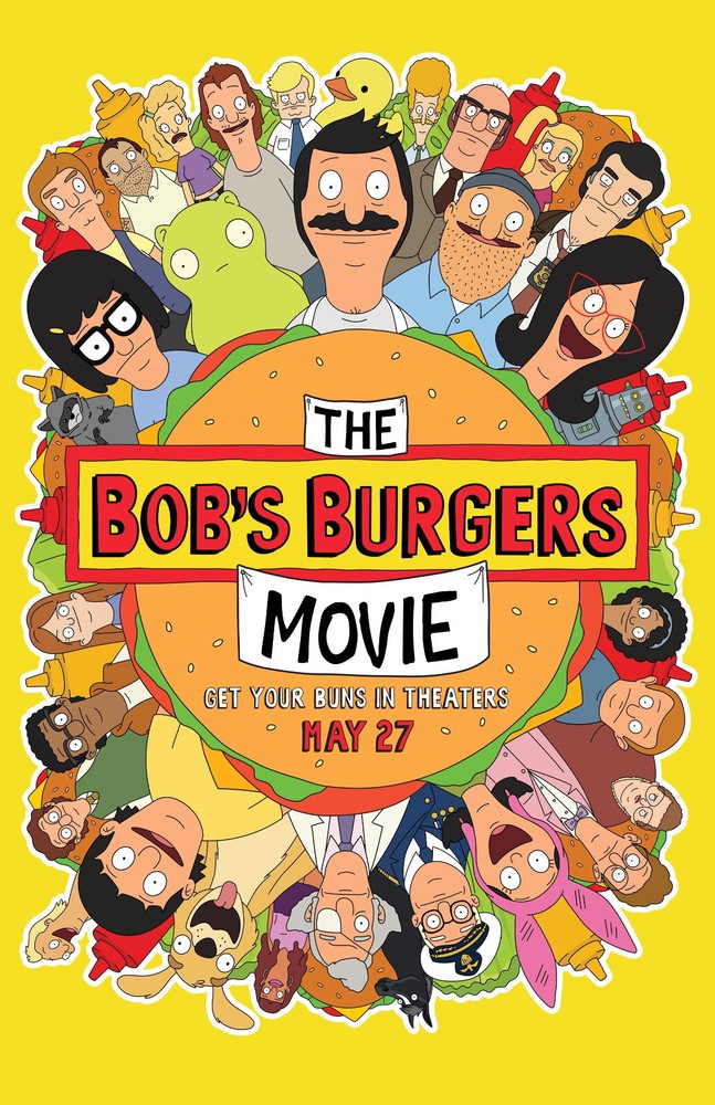 BB3702 The Bobs Burgers Movie Film 2022 Full Cast Movie Poster 11×17