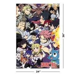 Fairy Tail – TV Show Poster / Print (Characters – Fairy Tail Vs. Other Guilds)