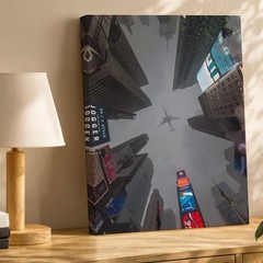 Times Square New York City Skyline Canvas Wall Art Modern Urban Cityscape Home