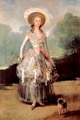 Portrait of Marquesa de Pontejos y Sandoval Francisco de Goya Poster Print