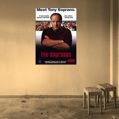 65408 The Sopranos Movie James Gandolfini Edie Falco Wall Decor Print Poster