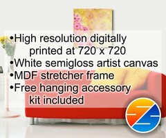 Beautiful woman nude print canvas wrapped frame 32″x48″ high quality padded ship