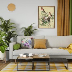 Birds Pictures Wall Decor(12”X16”) Spring Hummingbird Canvas Wall Art Framed …