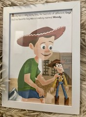 Toy Story Framed Pictures Set of 3 5×7 Wall Or Table Decor