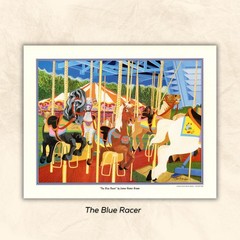 Set – Carousel Horse Art Prints Set: Vintage Circus Theme, James Homer Brown