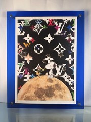 Death NYC Snoopy Woodstock Moon Louis Vuitton Stars Signed Pop Art Print 2025