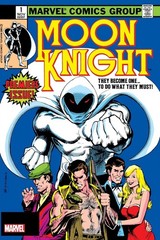 Moon Knight 1 comic book cover Poster print 11″x17″ home decor